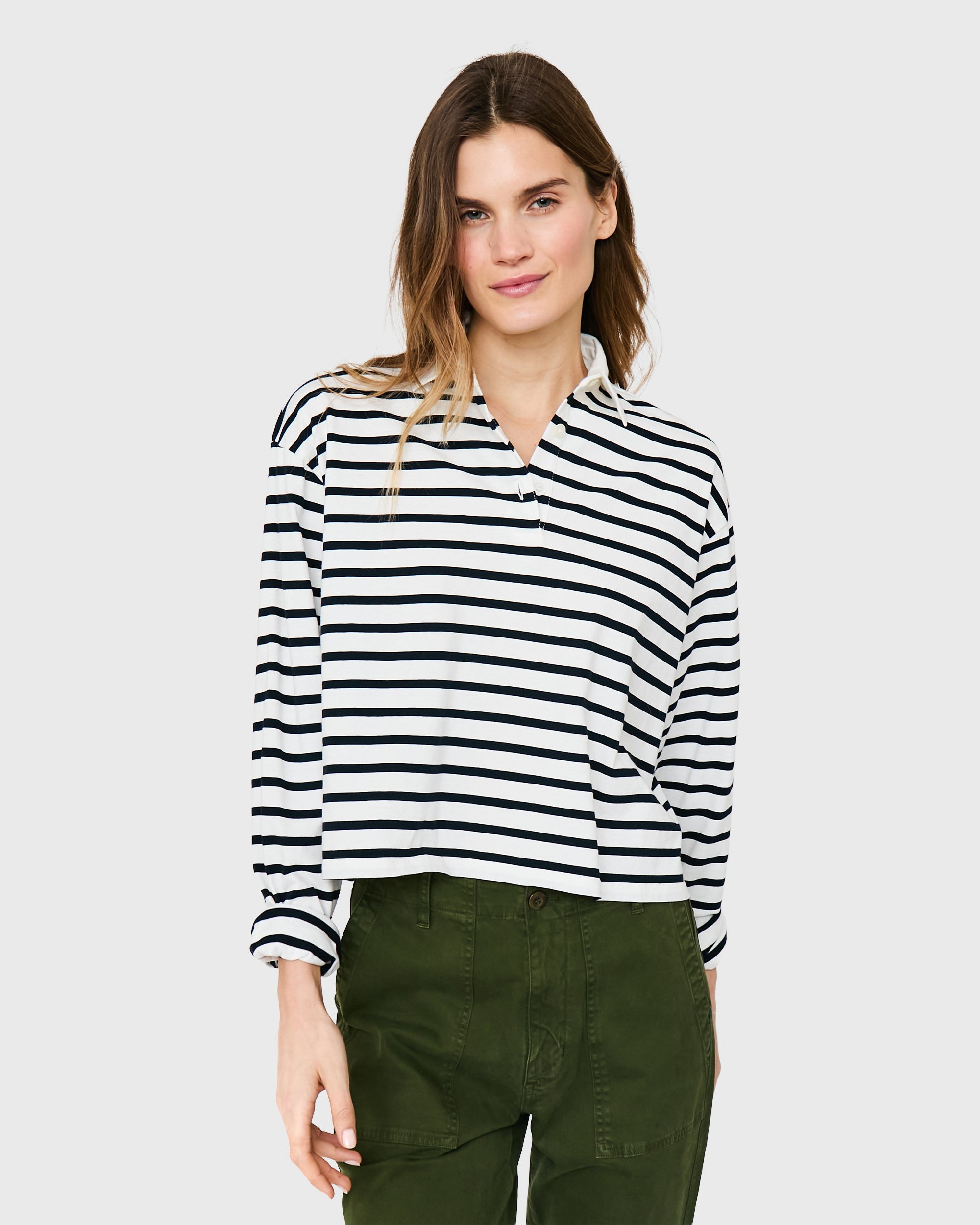 The Lexie - Cream/Navy