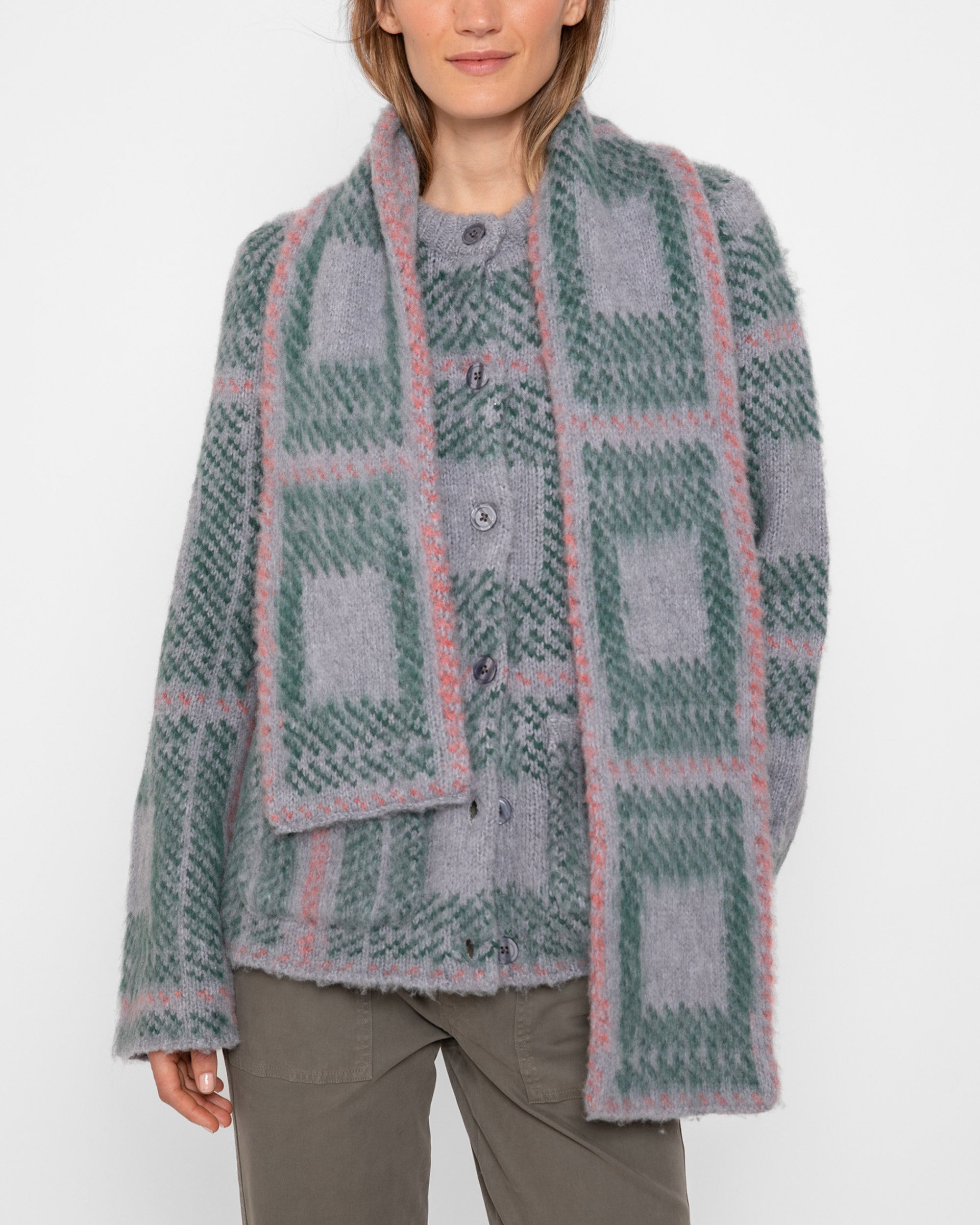 The Mayer - Grey Plaid