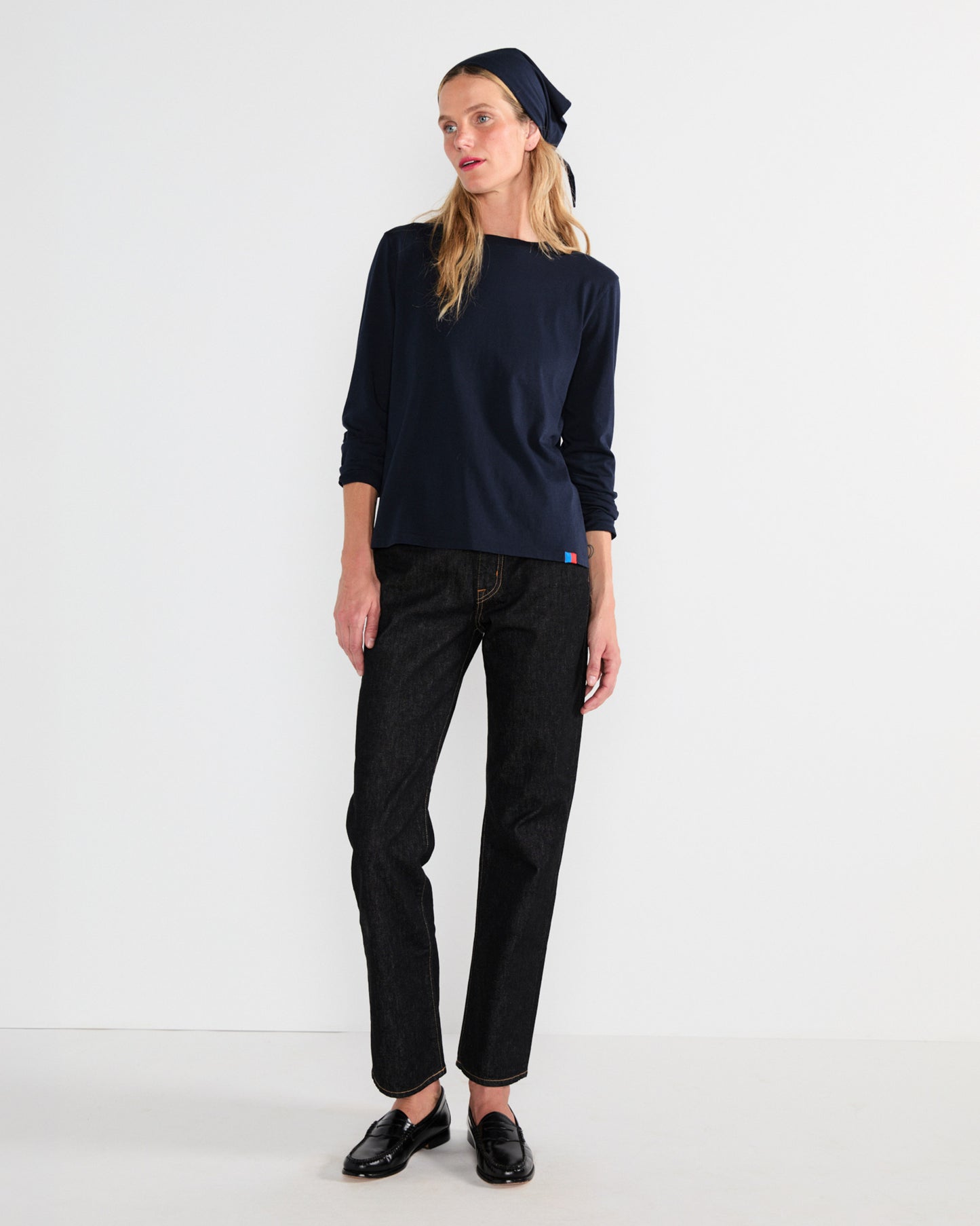 The Solid Modern Long - Navy