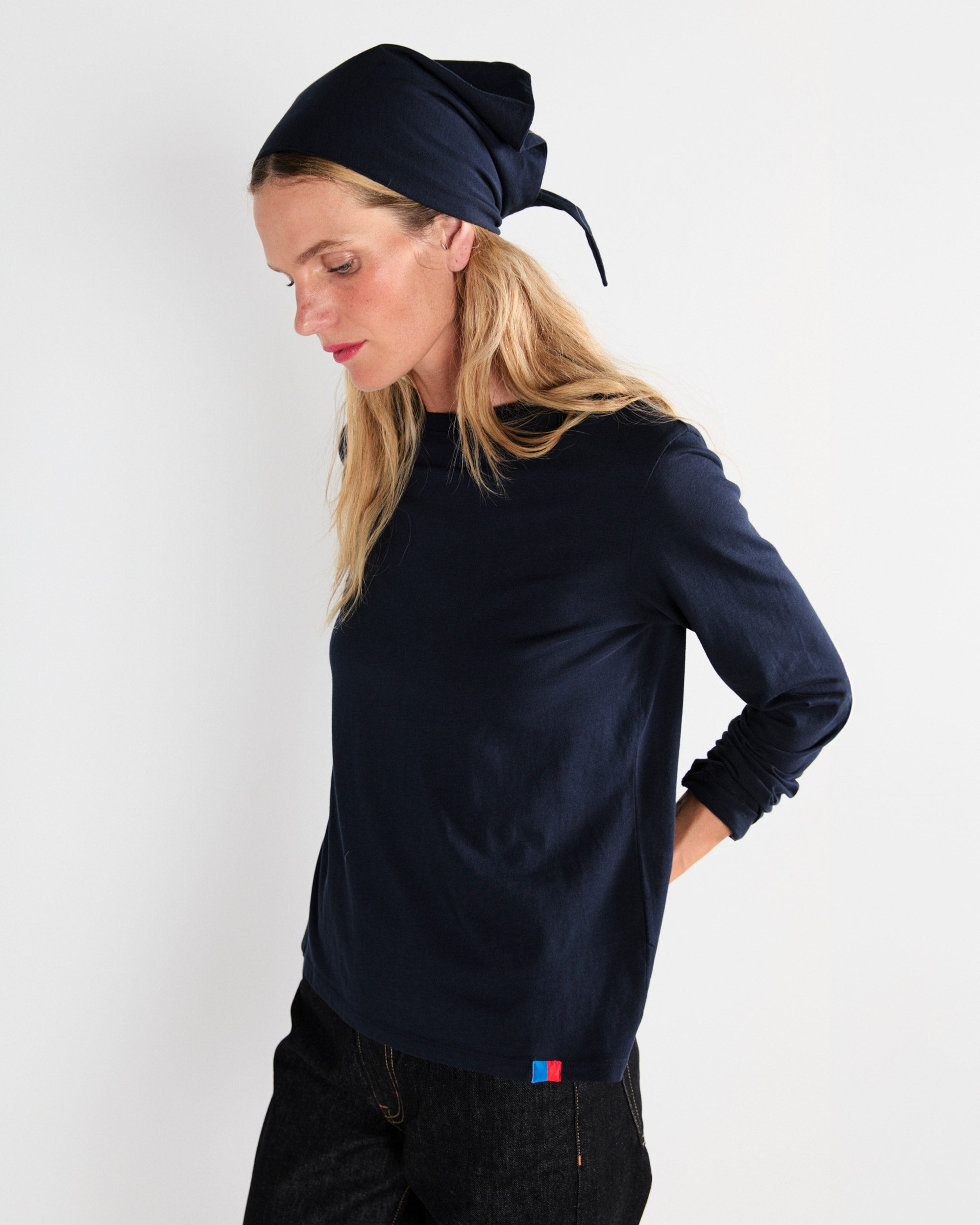 The Solid Modern Long - Navy