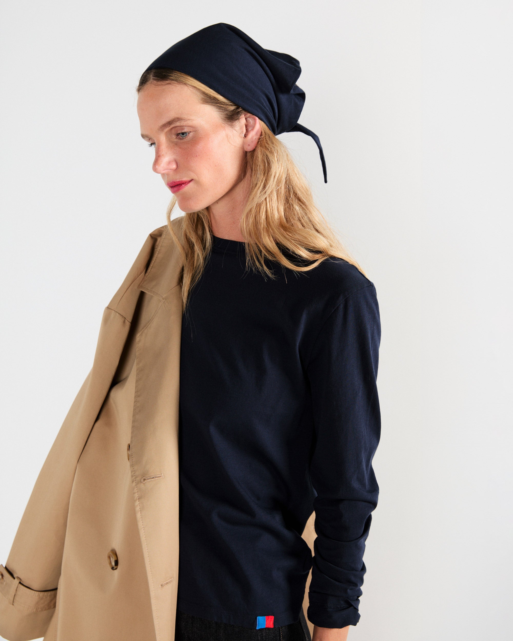 The Solid Modern Long - Navy