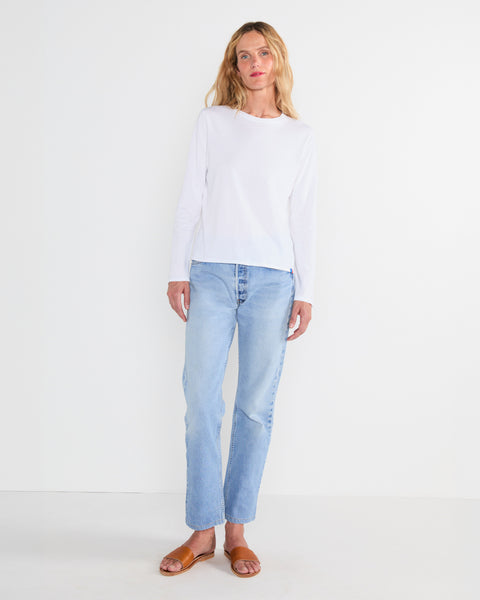 The Solid Modern Long - White