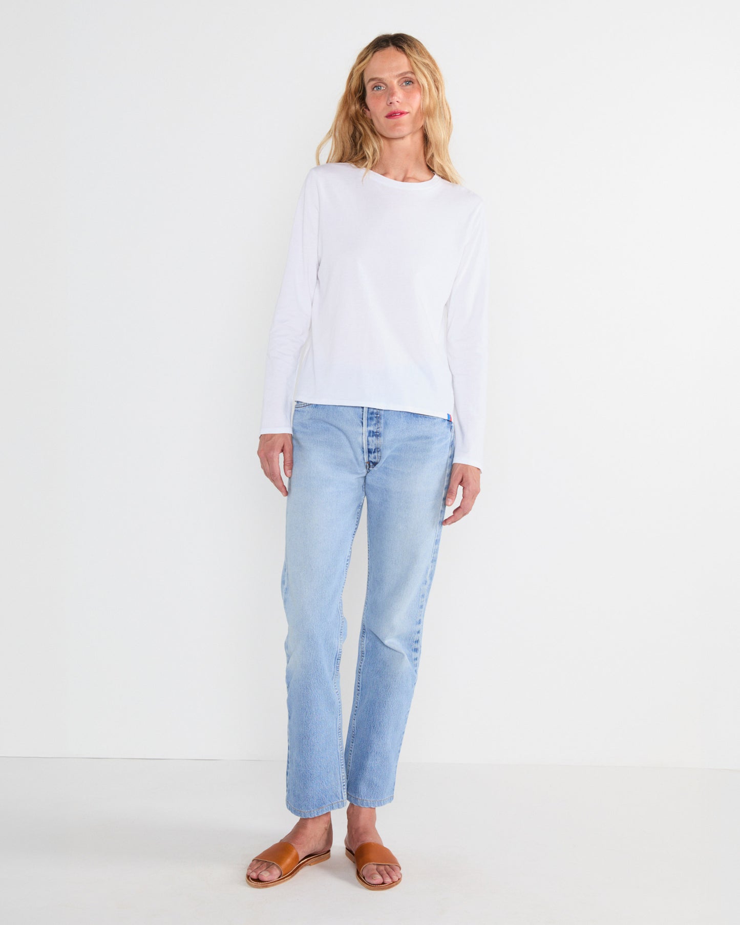 The Solid Modern Long - White