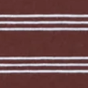 Brown fabric with white stripes