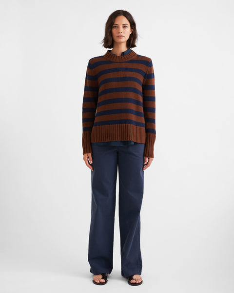 The Tatum - Brown/Navy