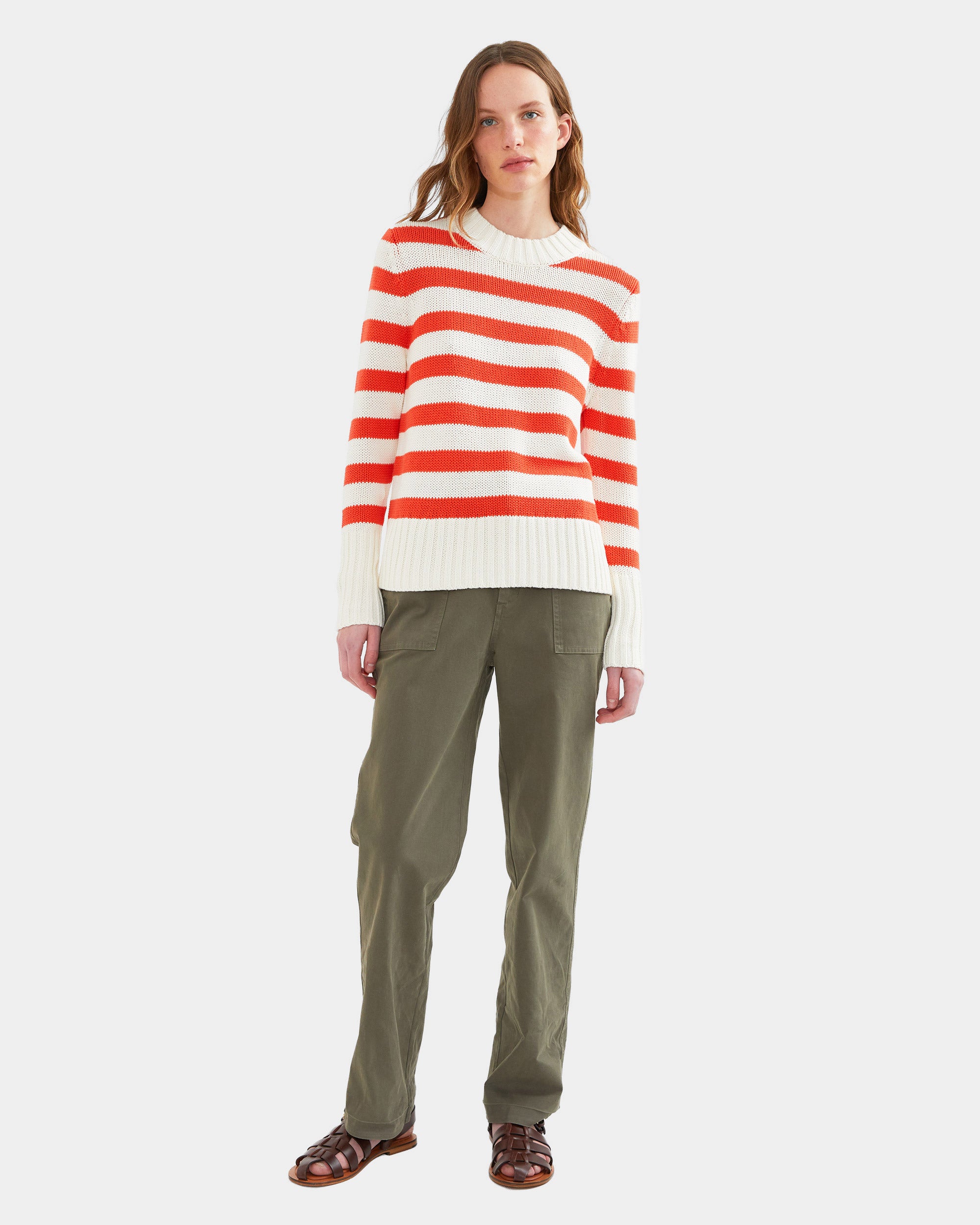 The Tatum - Cream/Poppy