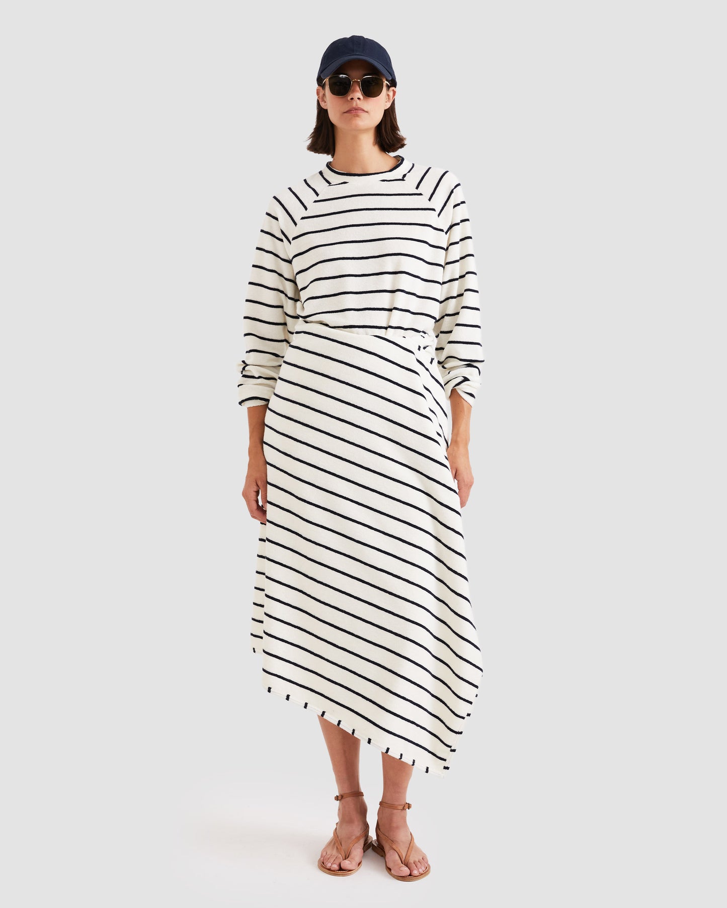 The Terry Franny - Cream/Navy