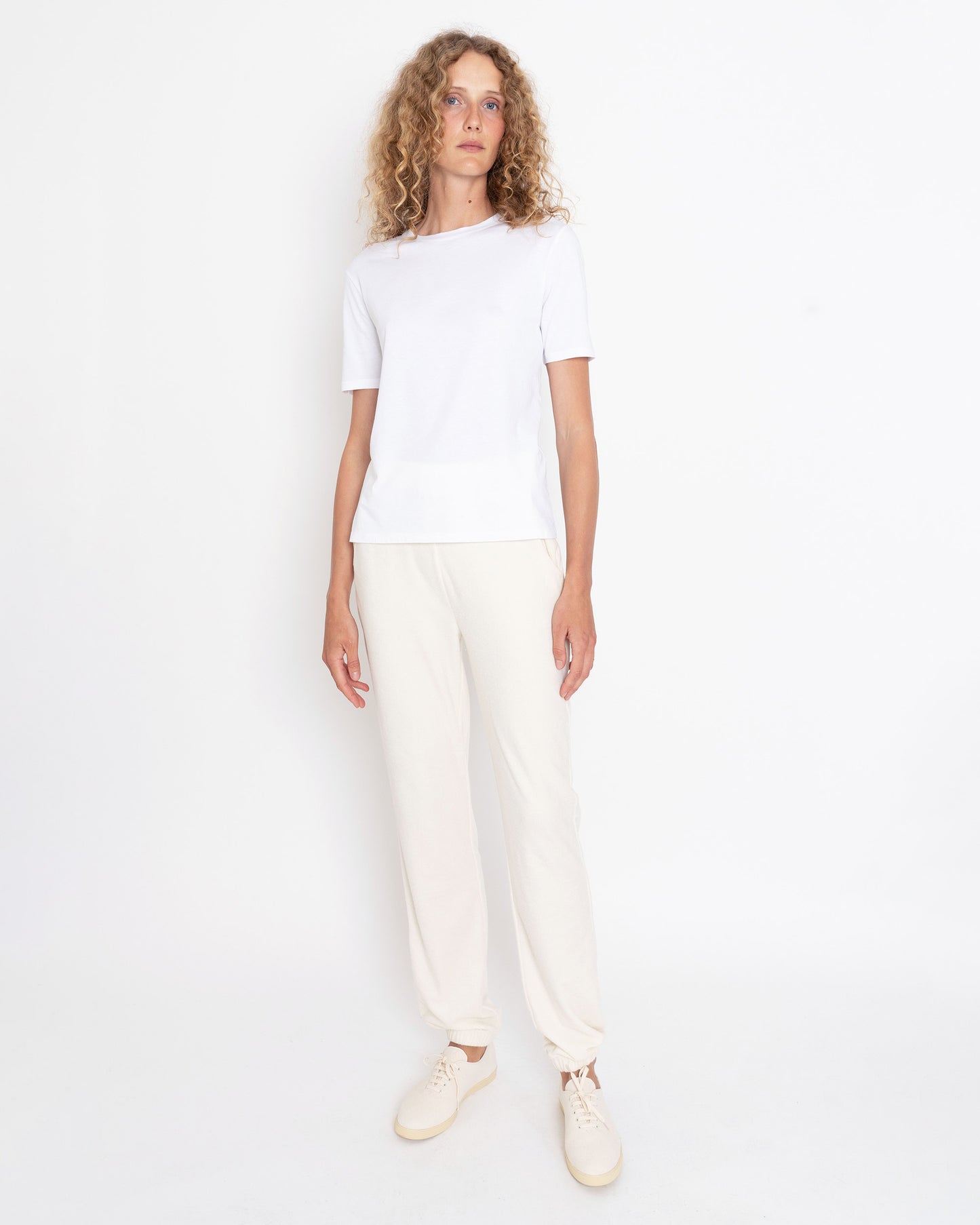 The Terry Sweatpants - Cream