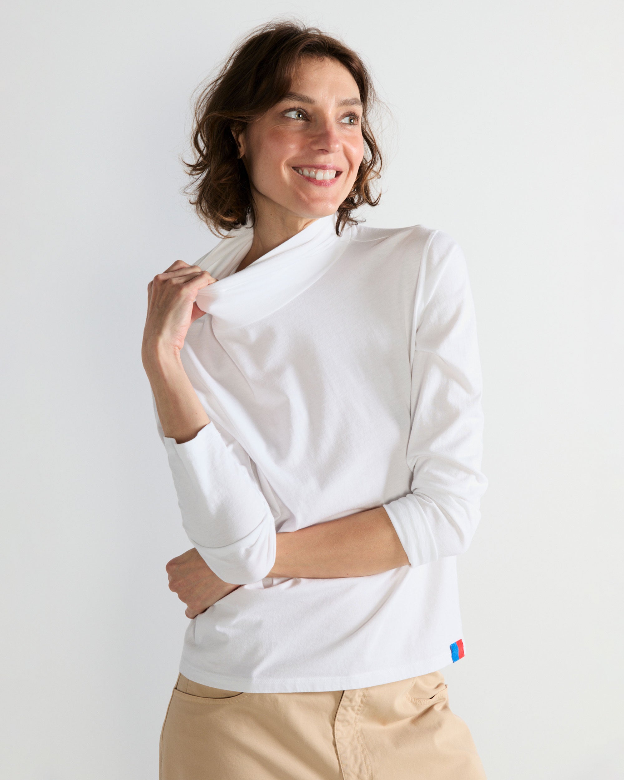 The Turtleneck - White – KULE