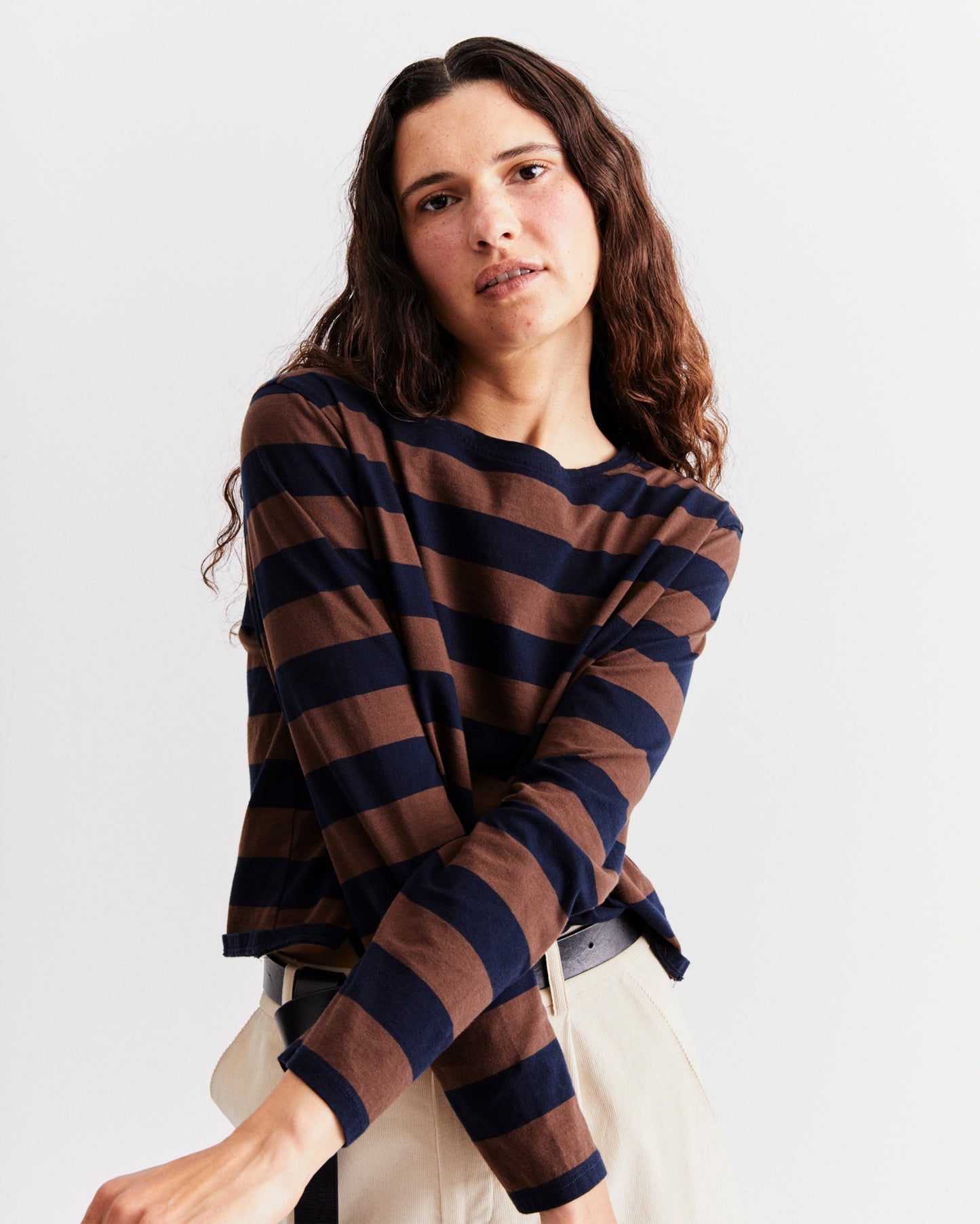 The Venice - Coffee/Navy